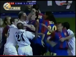 Bagarre en Zidane et Luis Enrique