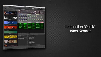 Tutoriel: la fonction Quick dans Kontakt