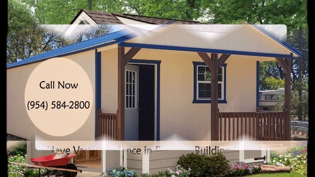 Outdoor Sheds | Call Now:- (954) 584-2800