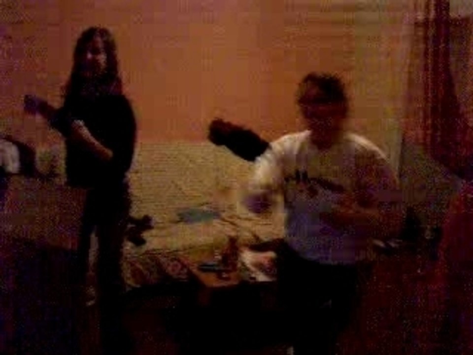 Pirou et fanny wii boxe