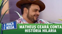 Matheus Ceará conta história engraçadíssima para Carlos Alberto | A Praça É Nossa (20/04/17)