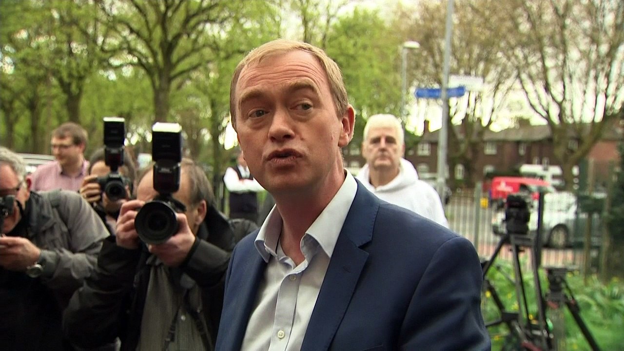 Farron: PM only called election to "take on" weak Corbyn