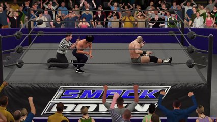 WWE 2K17 cesaro v bruce the dragon lee