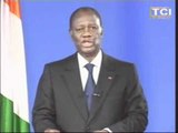 Message du President de la République Alassane Ouattara après l'arrestation de Gbagbo