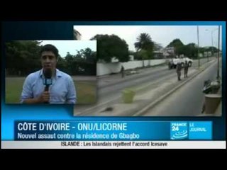 Abidjan: tirs français et ONU sur secteurs palais et résidence deGbagbo
