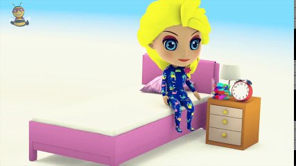 Princess ELSA Stomachache Because Of Eating Much Pizza ! Fun Kids Toys Superhero 3D Clay Animation_10