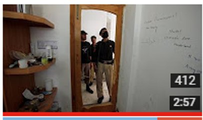 Inside the hostel room of Mashal Khan