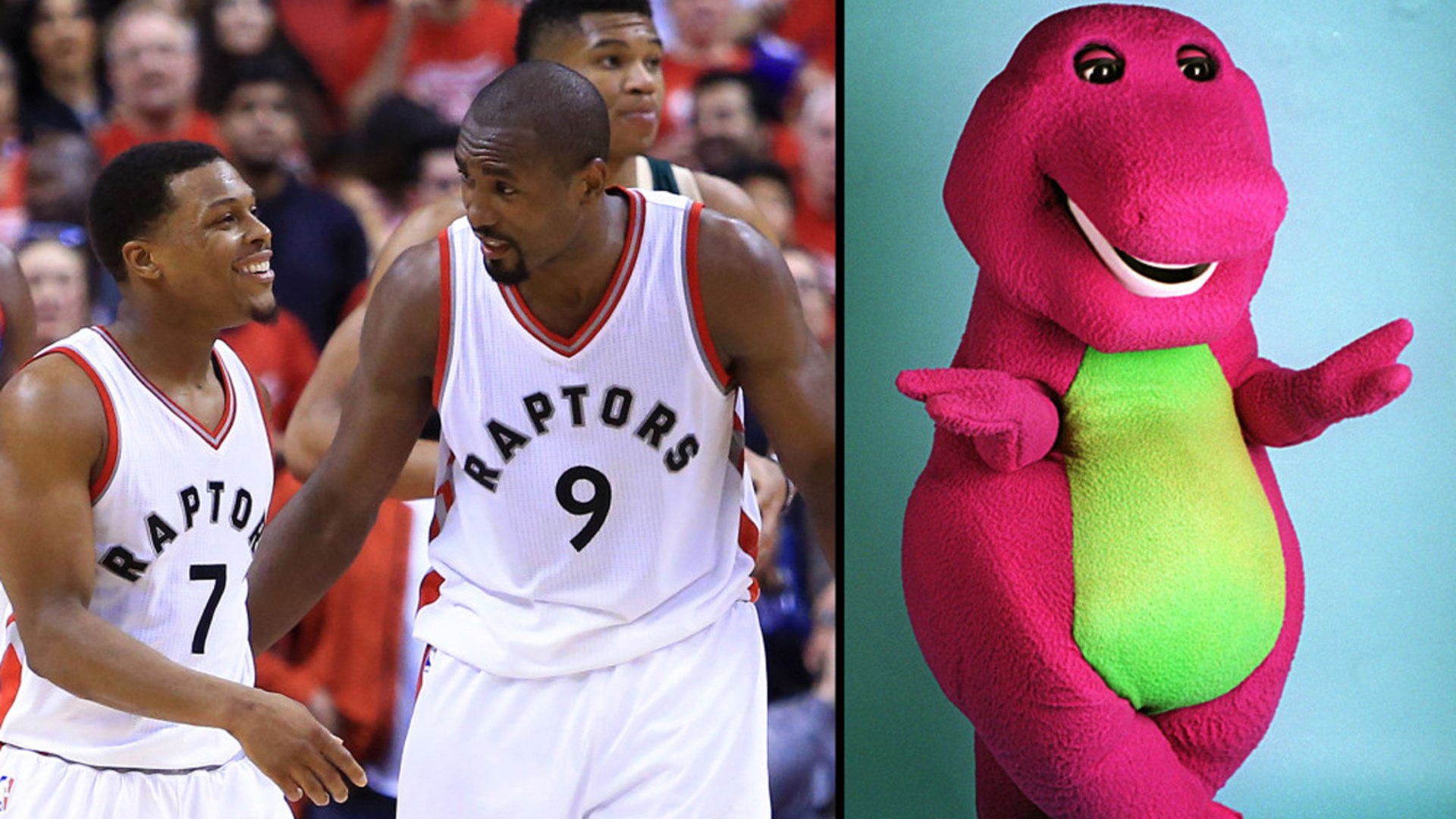 toronto raptors barney jersey