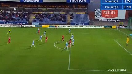 Michael Lumb Goal HD - SønderjyskE 0-1 Lyngby BK 21.04.2017