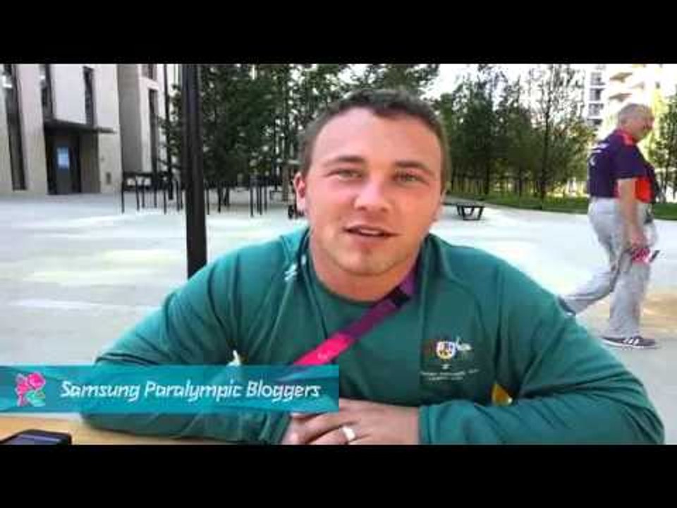 Samsung Blogger - Damien Bowen - Australia, Paralympics 2012