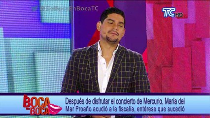 Le robaron a María del Mar luego del concierto de Mercurio Magneto