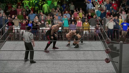 WWE 2K17 goldberg v papa shango