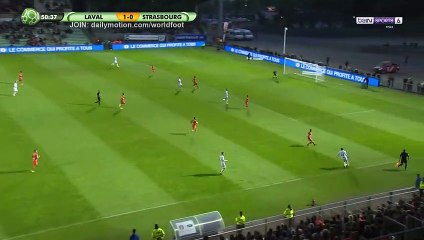 Jeremy Blayac Goal HD - Laval 1 - 1 Strasbourg - 21.04.2017 (Full Replay)