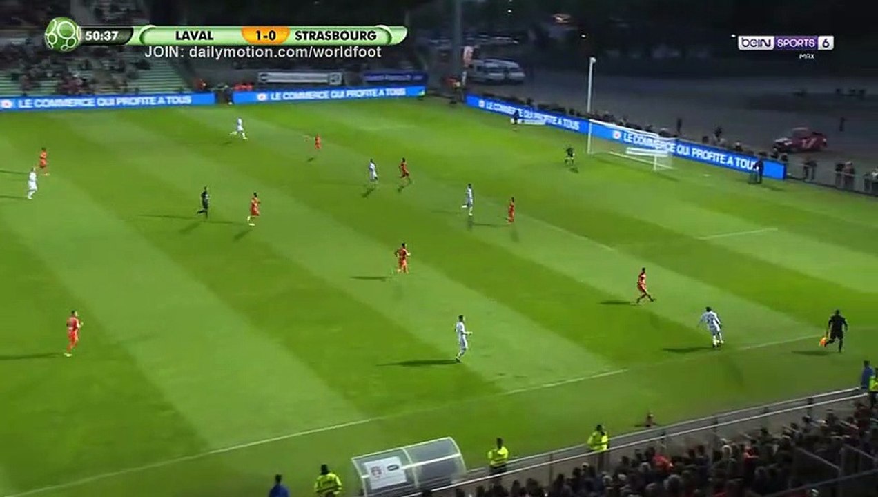 Jeremy Blayac Goal HD - Laval 1 - 1 Strasbourg - 21.04.2017 (Full Replay)