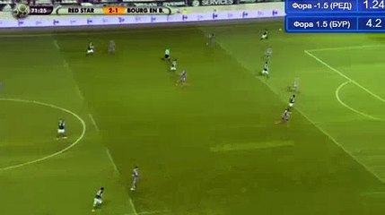 Xavier Chavalerin Goal HD- Red Star FC 3-1 Bourg-en-Bresse 21.04.2017