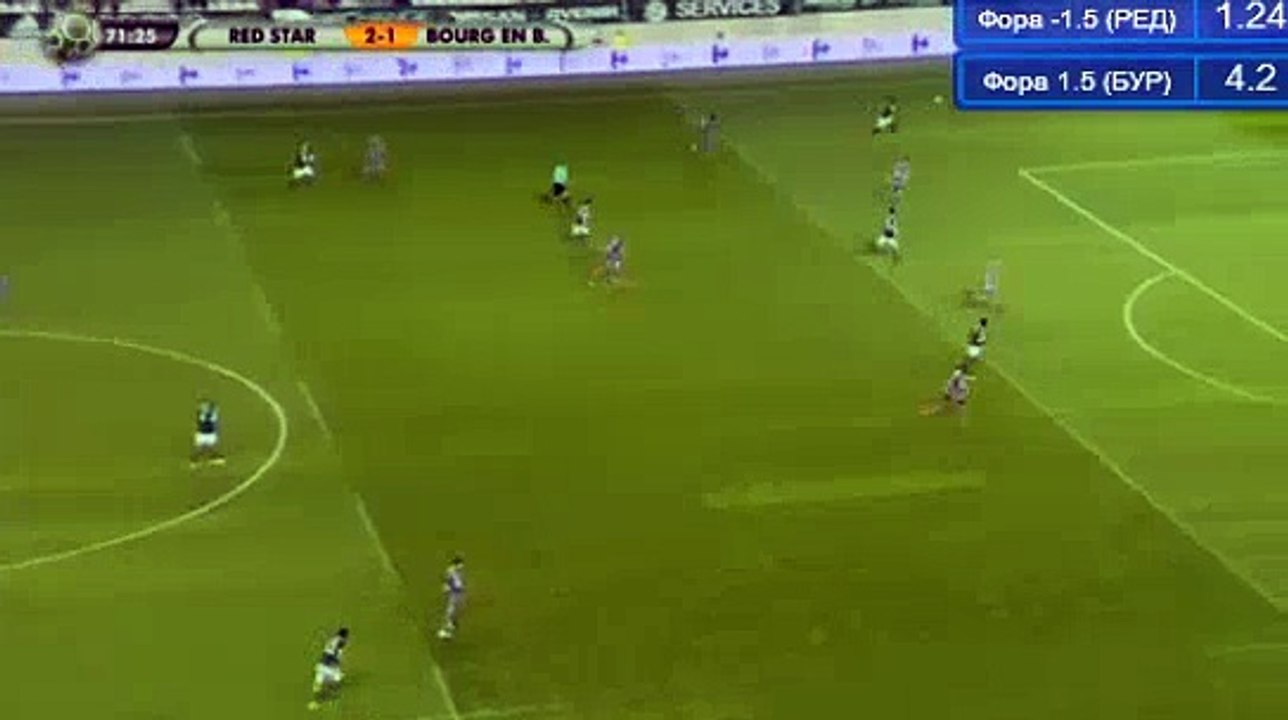 Xavier Chavalerin Goal HD- Red Star FC 3-1 Bourg-en-Bresse 21.04.2017