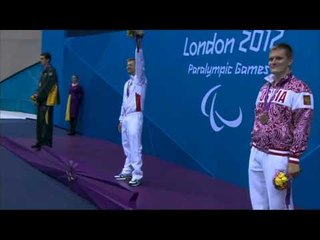 Swimming - Men's 100m Freestyle - S13 Victory Ceremony - London 2012 Paralympic Games