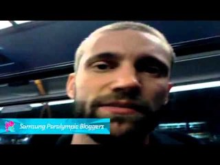Niklas Hultqvist - On the bus, Paralympics 2012