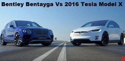 SUV Bentley Bentayga vs Tesla Model X