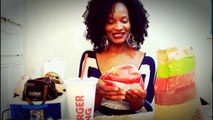 ASMR_MUKBANG - BURGER KING'S NEW ANGRIEST WHOPPER! #BURPSHOW YUMMYBITESTV-7kUYDr6IT_8