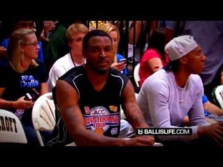 Mason Plumlee & Angelo Sharpless Put on Dunk Clinic During 2013 ACC Barnstorming Tour