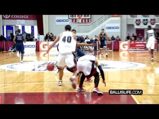 Chris McCullough Posterizes The Defender During 2nd Day Of Hoophall Classic!