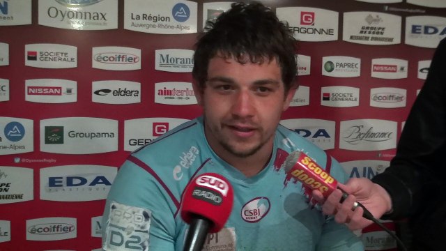 Rugby Pro D2 - Julien Janaudy réagit après Oyonnax - Bourgoin