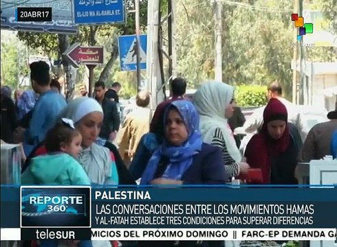 Palestina: Abbas busca reunirse con facciones de Hamas y Al-Fatah