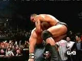 Attack de Randy Orton sur John Cenaze apres son match