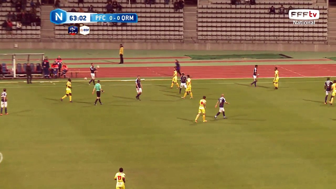 Très belle collective des parisiens mais la reprise de la tête est hors cadre.