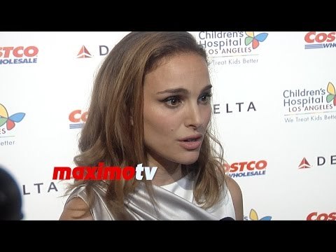 Natalie Portman Soundbyte | 2014 Noche de Niños Gala | Red Carpet