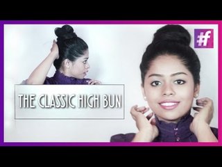 The Classic High Bun | DIY Hairstyles Tutorial