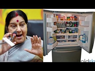 Sushma Swaraj's hilarious reply when asked about faulty fridge on Twitter | Oneindia News