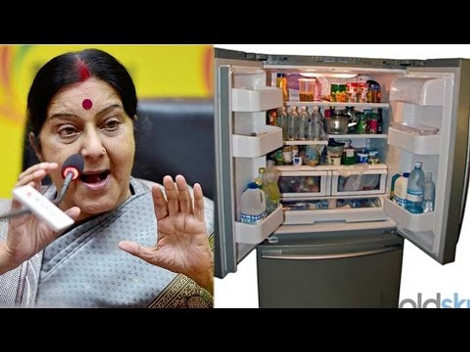 Sushma Swaraj's hilarious reply when asked about faulty fridge on Twitter | Oneindia News