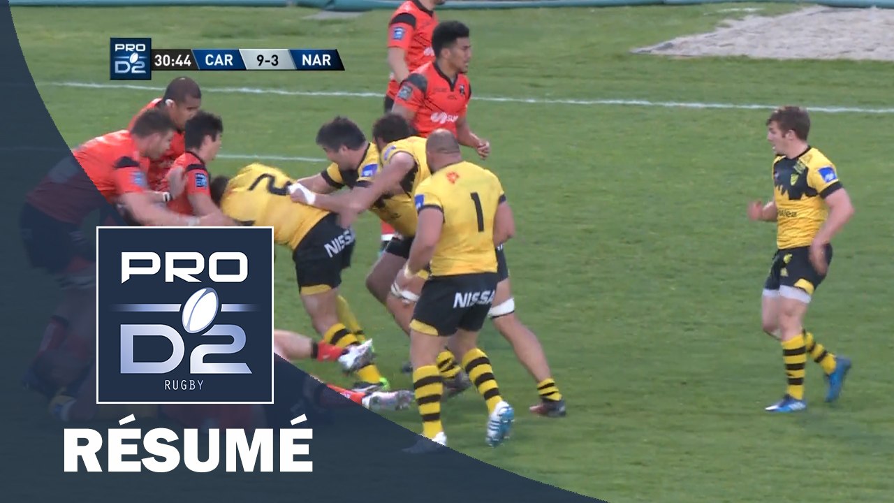 PRO D2 - Résumé Carcassonne-Narbonne: 26-13 - J28 - Saison 2016/2017