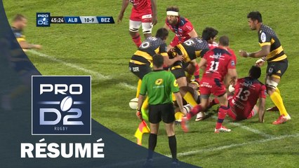 PRO D2 - Résumé Albi-Béziers: 25-23 - J28 - Saison 2016/2017