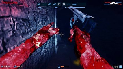 Depth shark game - olmec map (playing as diver)