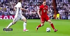 Franck Ribery nutmegs Luka Modric