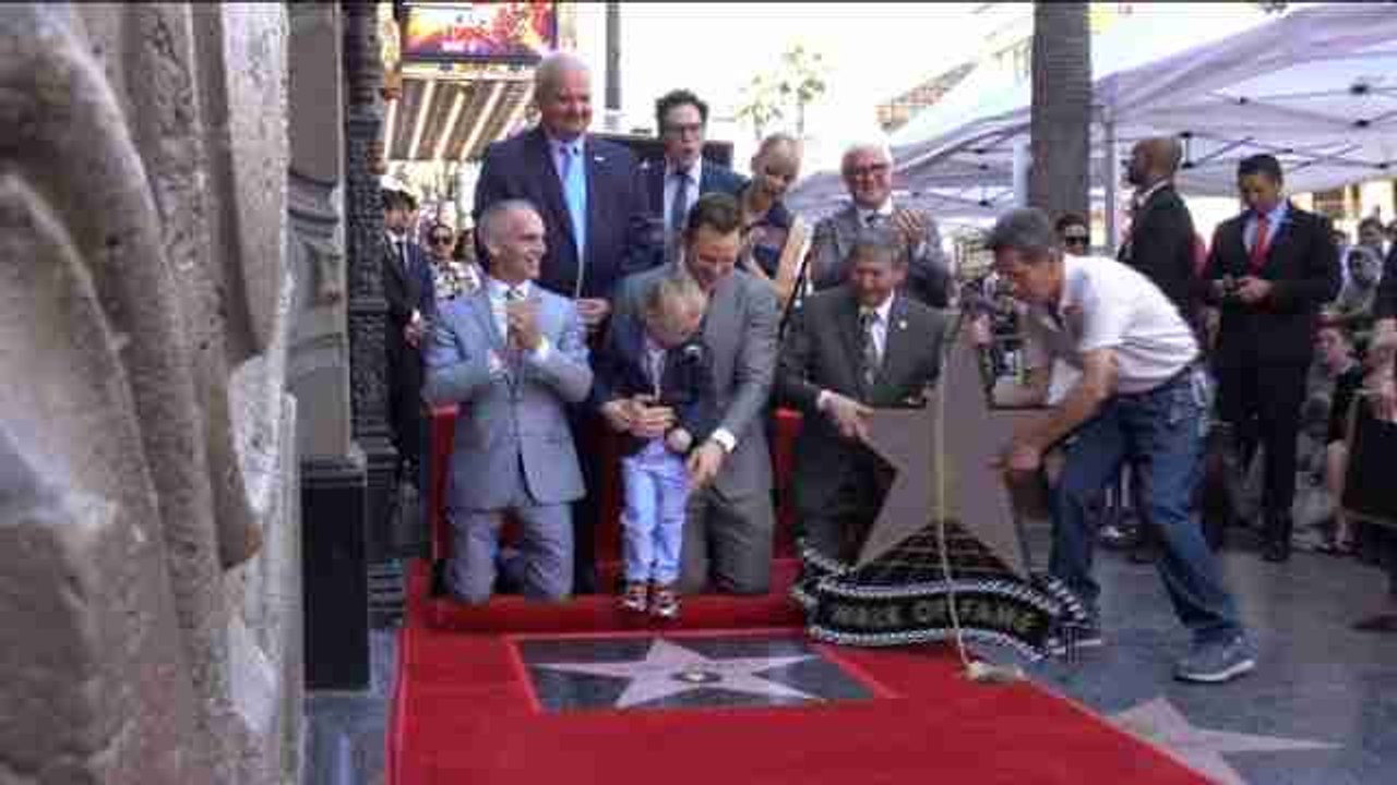 Chris Pratt recibe la estrella 2607 en el Paseo de la Fama de Hollywood