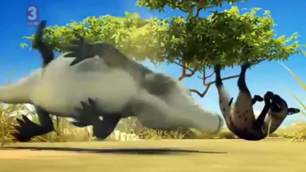 Cartoon Animals For Children LEON Animated Funny Animals Car