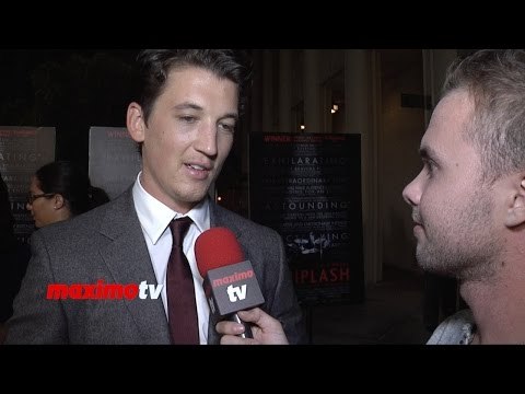 Miles Teller Interview | WHIPLASH Los Angeles Premiere | Red Carpet