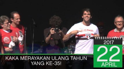 BORN THIS DAY: Sepakbola: 35 Tahun Kaka