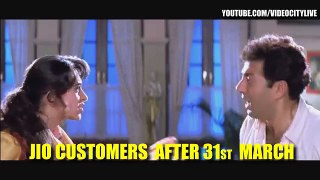 Jio Customers After 31st March - Sunny Deol