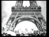 Panorama of Eiffel Tower 1900 - 1st Camera Tilt - James H. White/Thomas Edison