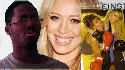 Hilary duff vs Taylor Swift Celebrity boxing match