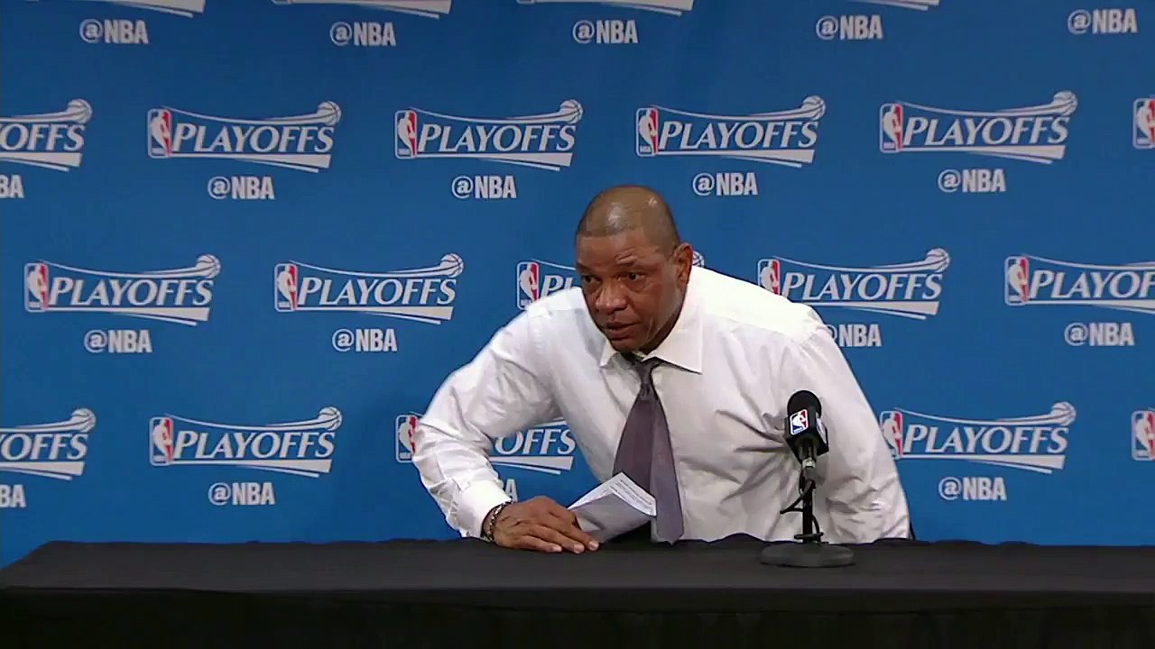 Doc Rivers Postgame Interview | Clippers vs Jazz | Game 3 | April 21, 2017 | 2017 NBA Playoffs