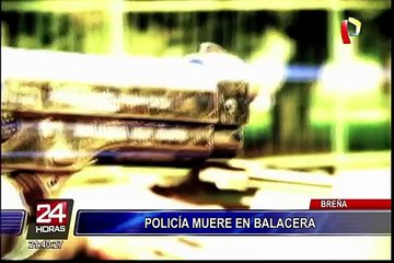 Dos detenidos tras asesinato de oficial en Breña