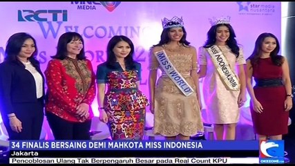 Saksikan! Miss Indonesia 2017 Akan Segera Diumumkan