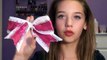 How to Make Cheer Hair Bows!dvdvdvcchh