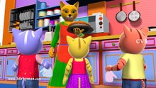 Three Little Kittens Nurse  3D English Nursery Rhymes for Children